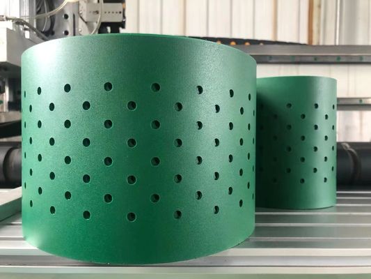 شراء منخفضة الضوضاء البنزين الأخضر حزام سير بولي كلوريد الفينيل على نحو سلس لامع online manufacture