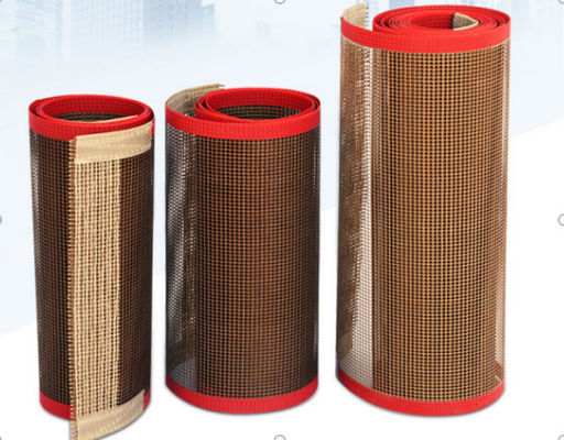 شراء سعر رخيص مخصص المقاومة لدرجات الحرارة العالية PTFE شبكة محول الحزام online manufacture
