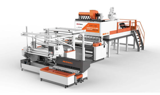 شراء آلة بثق الأغشية البلاستيكية ذات ثلاث طبقات online manufacture
