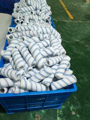 شراء بكرة طلاء بيضاء بخطوط زرقاء لطلاء الجدران والأبواب والأرضيات والأسقف والأسطح online manufacture