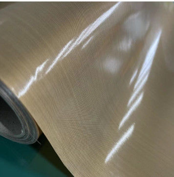 5 ميل سميكة PTFE مغلفة بالألياف الزجاجية فابيك غير لزجة خالية من القلي