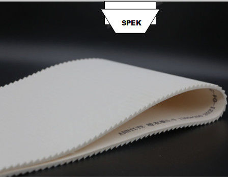 SPEK PVC PU أحزمة ناقلة مسطحة أي لون مخصص
