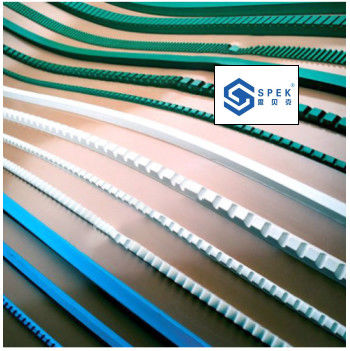 حزام سير PVC الصناعي المخصص إضافة شريط دليل مقاوم للحرارة