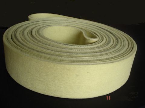 المقاومة للحرارة سلس Nomex حزام إبرة كمات حزام النقل التسامي