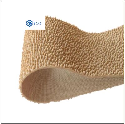 45 ملم 2.7 ملم 100 متر حديد الخام الحزام المطاطي المضاد للنزلق في الصناعية