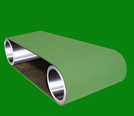 1.6mm سمك PVC حزام سير متحرك الماس الأعلى الأمتعة ناقل الحزام الأخضر الأسود