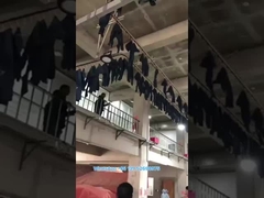 ورشة عمل SS تخزين ذكي نظام شنق الملابس توفير المساحة