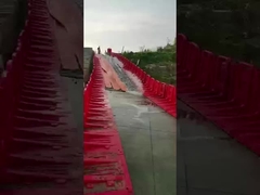 ارتفاع 110 سم ABS بلاستيكي أحمر مضاد للأشعة فوق البنفسجية